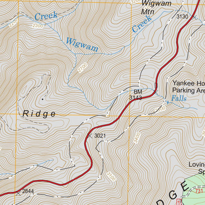 US Forest Service - Topo Montebello, VA FSTopo Legacy digital map