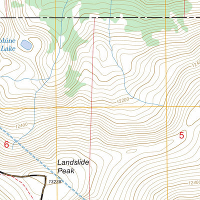 US Forest Service - Topo Montezuma, CO FSTopo Legacy digital map