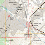 US Forest Service - Topo Montezuma, CO FSTopo Legacy digital map