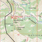 US Forest Service - Topo Montezuma Pass, AZ FSTopo Legacy digital map