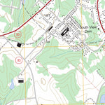 US Forest Service - Topo Monticello, GA FSTopo Legacy digital map