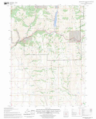 US Forest Service - Topo Montpelier Canyon, ID FSTopo Legacy digital map