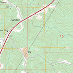 US Forest Service - Topo Montrose North, MS FSTopo Legacy digital map