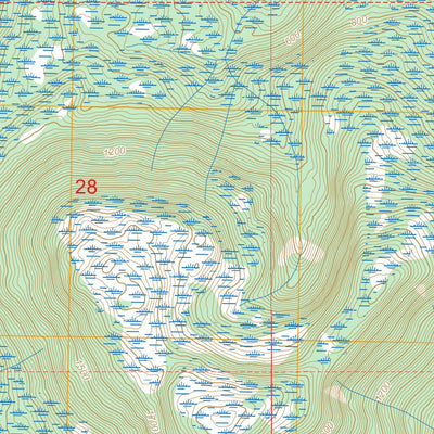 Petersburg C-6 NW, AK FSTopo Preview 3