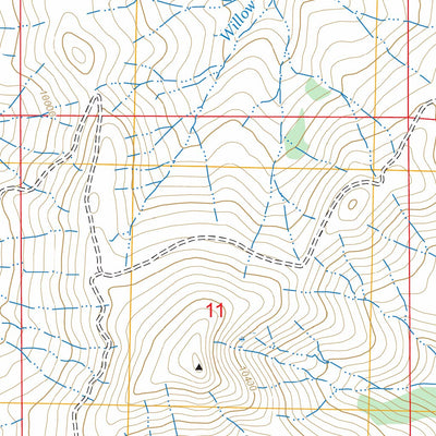 Phelps Mountain, WY FSTopo Preview 2