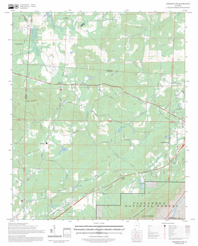 Piedmont NW, AL FSTopo Preview 1