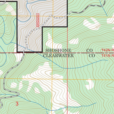 Pinchot Butte, ID FSTopo Preview 2