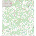 US Forest Service - Topo Red Hill, GA digital map