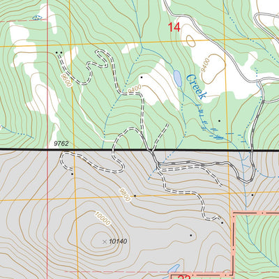 US Forest Service - Topo Sams, CO digital map
