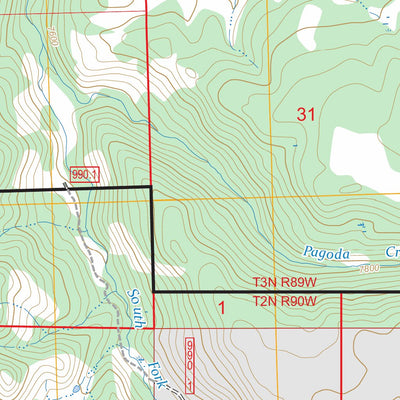 Slide Creek, CO FSTopo Preview 2