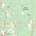 US Forest Service - Topo Waldo Lake, OR digital map