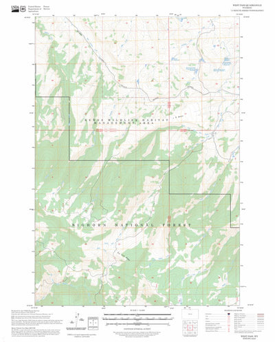 West Pass, WY FSTopo Preview 1