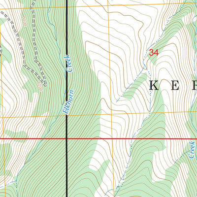 West Pass, WY FSTopo Preview 3