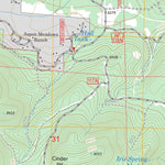 US Forest Service - Topo Whiting Knoll, AZ digital map