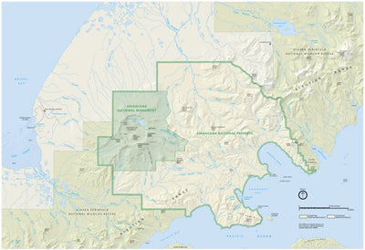 US National Park Service Aniakchak National Monument and Preserve digital map