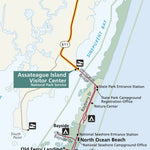 US National Park Service Assateague Island National Seashore digital map