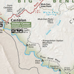 US National Park Service Big Bend National Park digital map