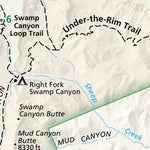 US National Park Service Bryce Canyon National Park digital map