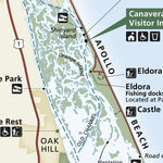 US National Park Service Canaveral National Seashore digital map