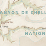 US National Park Service Canyon de Chelly National Monument digital map