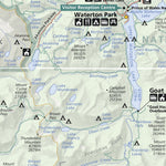 US National Park Service Glacier National Park digital map