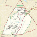 US National Park Service Greenbelt Park digital map