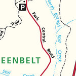 US National Park Service Greenbelt Park digital map