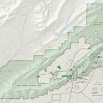 US National Park Service Hot Springs National Park digital map