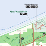 US National Park Service Indiana Dunes National Lakeshore digital map