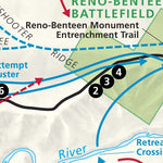 US National Park Service Little Bighorn Battlefield National Monument digital map