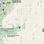 US National Park Service Rock Creek Park digital map