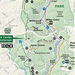 US National Park Service Rock Creek Park digital map