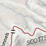 US National Park Service Scotts Bluff National Monument digital map