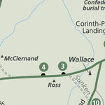 US National Park Service Shiloh National Military Park digital map