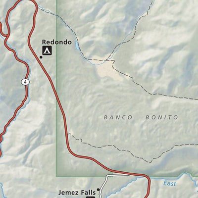 Valles Caldera National Preserve Map by US National Park Service ...