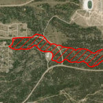 USAFA Preble's Meadow Jumping Mouse Habitat digital map