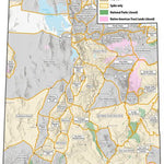 Utah 2025 General Season Bull Elk Reference Map Preview 1