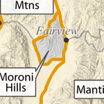 Utah 2025 General Season Bull Elk Reference Map Preview 2