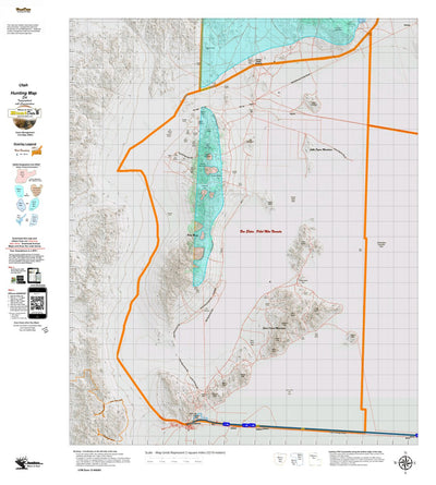 Utah HuntData LLC UT Box Elder Pilot Mtn Nevada 682 Elk Conc digital map