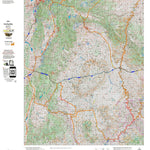 Utah HuntData LLC UT Central Mtns Manti San Rafael Topo 619 digital map