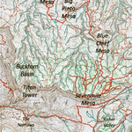 Utah HuntData LLC UT La Sal La Sal Mtns 617 Elk Conc digital map