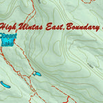 Utah HuntData LLC UT North Slope South Slope High Uintas East 146 Hybrid Elk digital map
