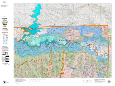 Utah HuntData LLC UT North Slope Three Corners Elk Conc 140 digital map