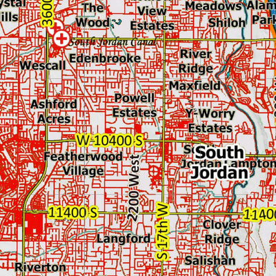 Utah HuntData LLC UT Oquirrh Stansbury Elk Conc 622 digital map