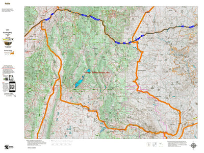 Utah HuntData LLC UT Plateau Fishlake Thousand Lakes Topo 175 digital map