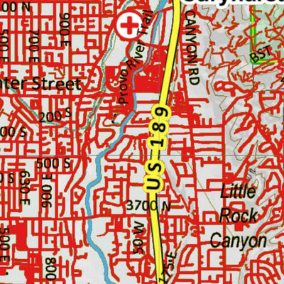 Utah HuntData LLC UT South Wasatch Front Extended Archery Area 106 Hybrid Elk digital map