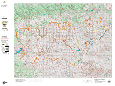 Utah HuntData LLC UT Uintah Basin Extended Archery Area 218 Topo digital map