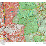 Utah HuntData LLC UT Wasatch Mtns Box Elder Peak 225 Hybrid Elk digital map