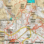 Utah HuntData LLC UT West Desert Tintic Land Ownership Hybrid 624 digital map