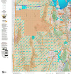 Utah HuntData LLC UT West Desert West Land Ownership Hybrid 623 digital map